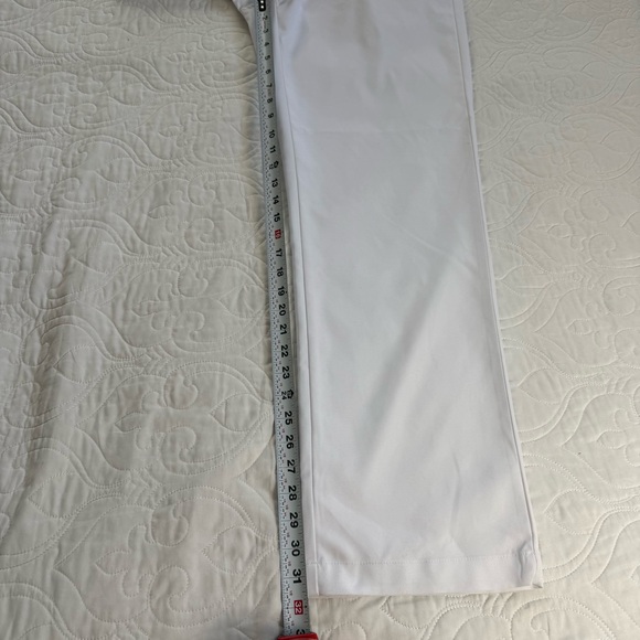 Callaway Golf Performance White Chino Flat Front Trouser Pants Men's 36 X 34 EUC - Picture 9 of 12